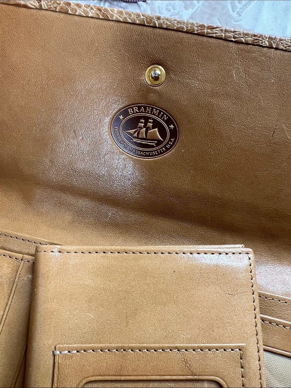 Brahmin Checkbook Wallet - Picture 5 of 11